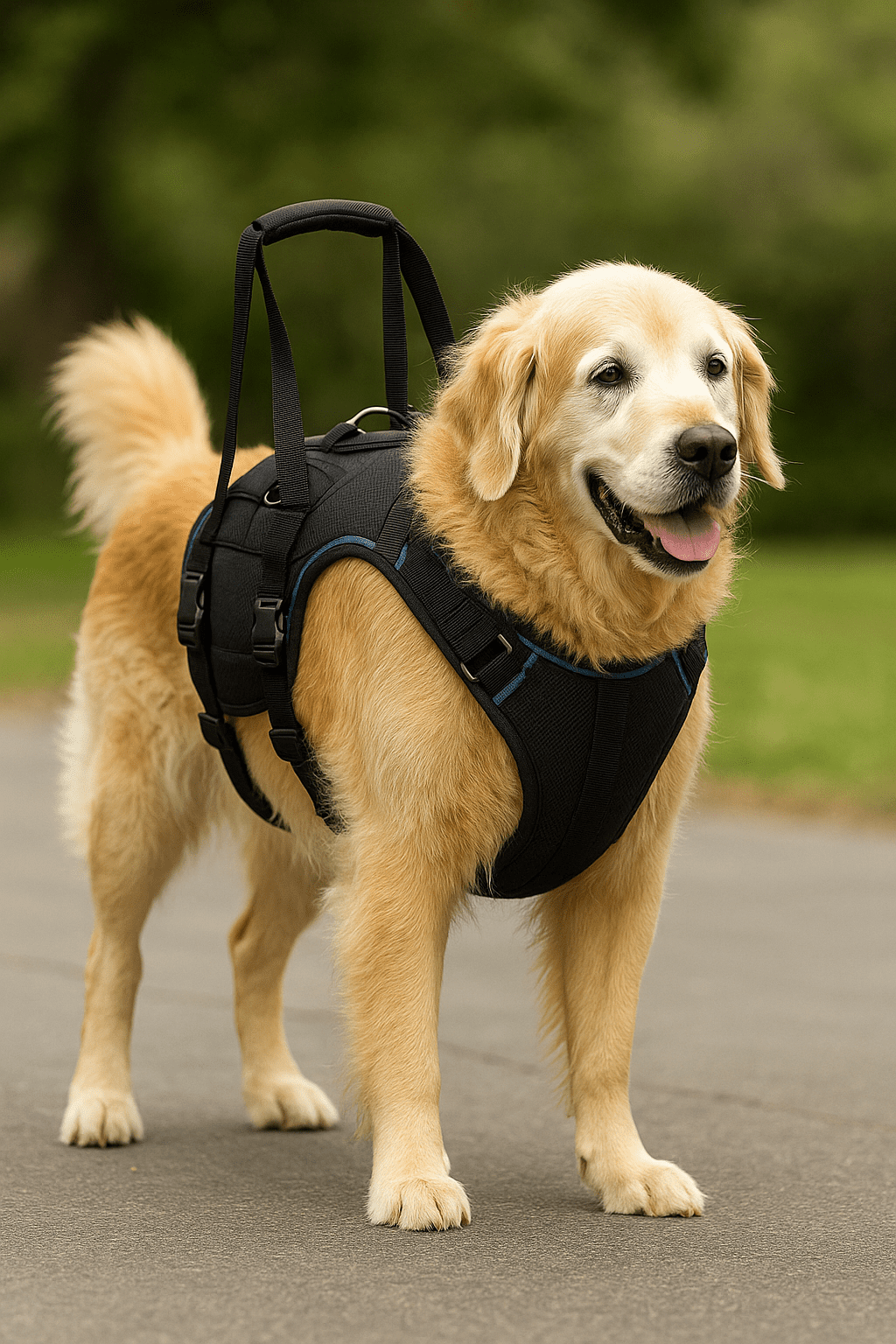 🐾 Best Dog Harnesses for Senior Dogs With Mobility Issues (Vet-Reviewed & Owner-Approved Guide)
